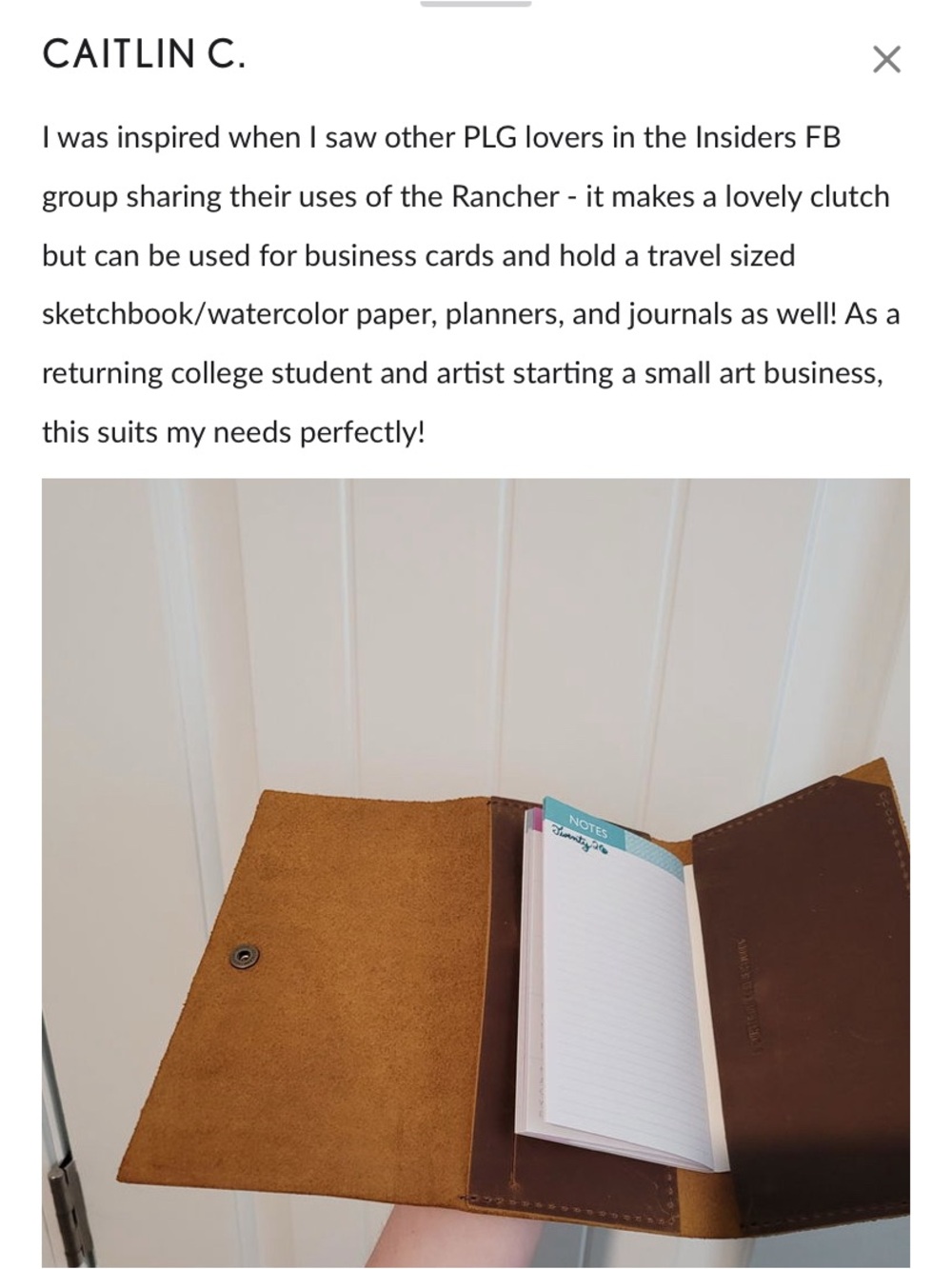 PORTLAND LEATHER RANCHER WALLET **unicorn**BOREAL!! Not available online! - Picture 8 of 9